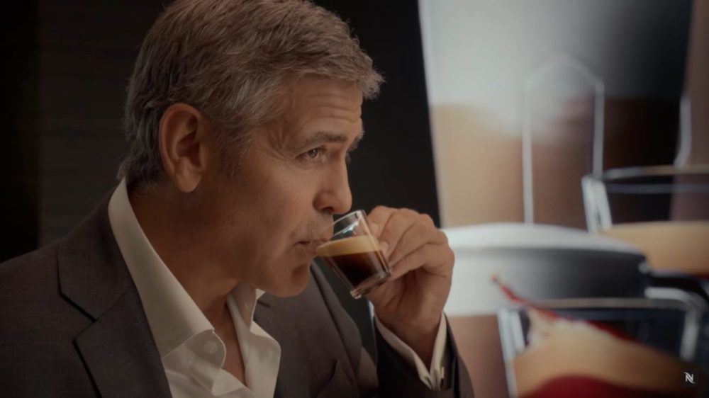 George Clooney é embaixador e membro do Conselho Consultivo de Sustentabilidade da Nespresso