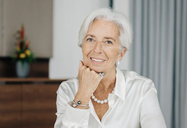 Christine Lagarde comentou que o "destino final é juro que entregue inflação na meta a médio prazo