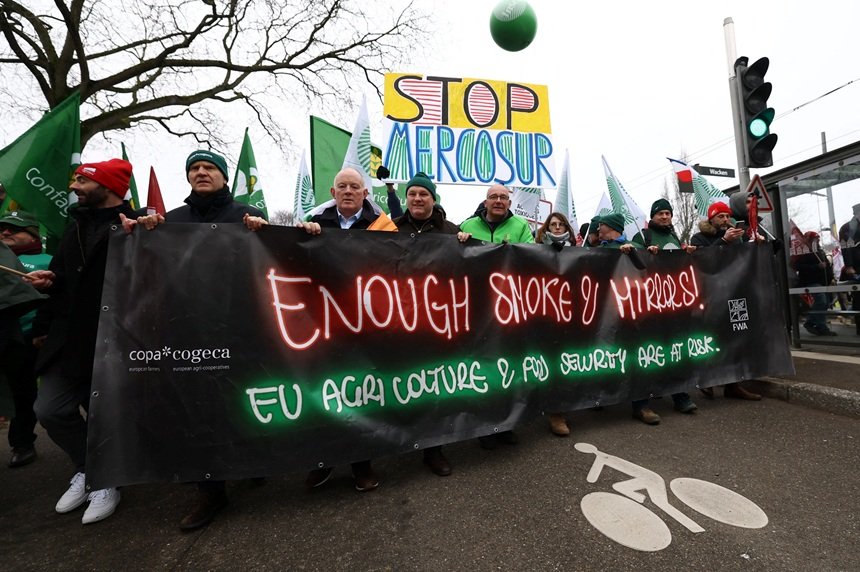 Parlamento Europeu vai à Justiça do bloco contra acordo de comércio com o Mercosul