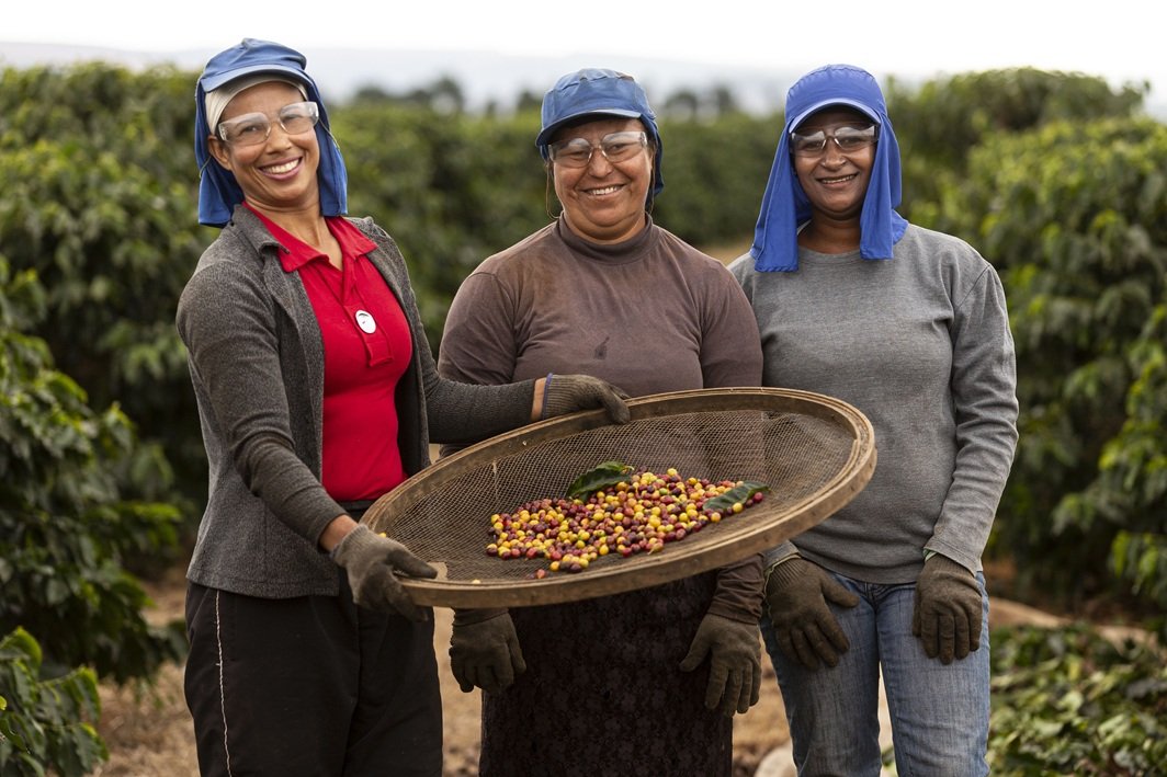 Trabalhadoras na Fazenda Matilde. Capelinha (MG). 22 de Agosto de 2019.